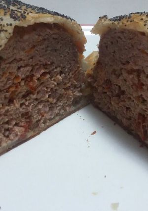 Una foto de Pan de carne escondido