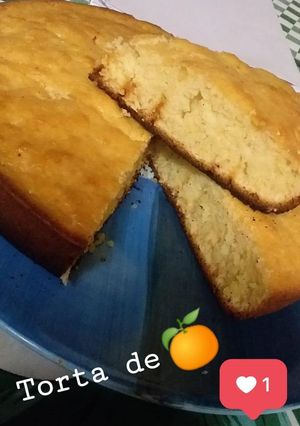 Una foto de Torta de naranja