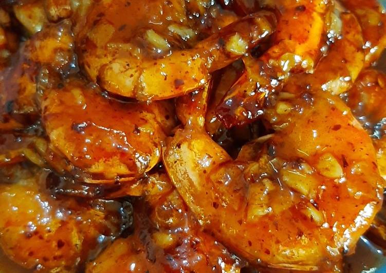 Resep Udang pedas asam manis yang Lezat Sekali