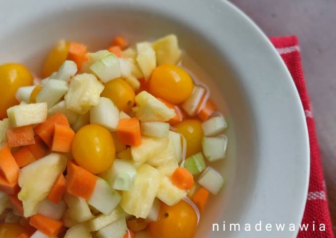 Resep Acar Sehat Anti Gagal