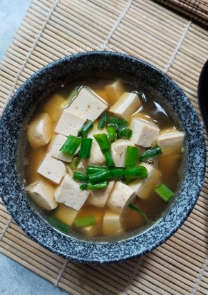 Foto resep Sup tahu ala Hokben