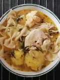 Sopita de pollo