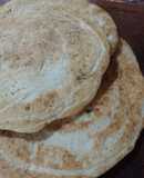 Pan/pizzeta de harina de arroz y harina de lentejas