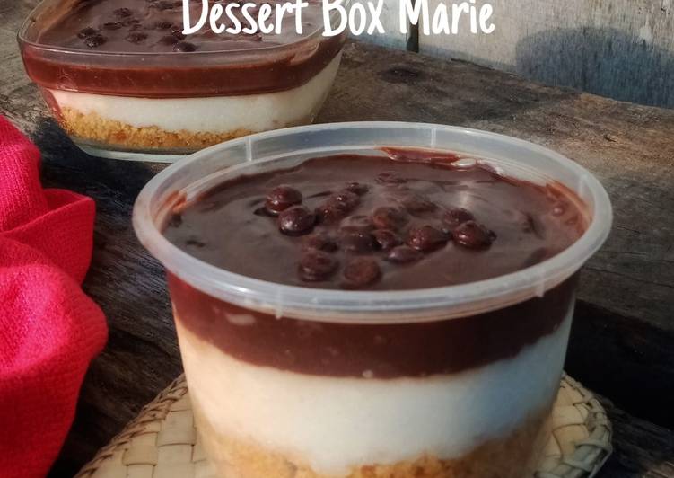 Cara Menyiapkan Dessert Box Marie Untuk Pemula!