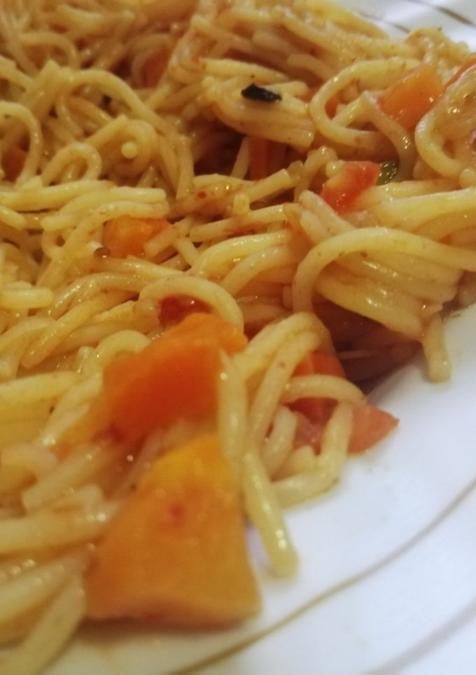 A picture of Simple spaghetti.