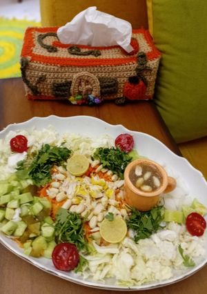 عکسی از دستور سالاد مرغ ویتنامی