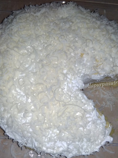 Foto resep 2. Bolu Keju Susu Kukus (Hujan Keju Yummy)