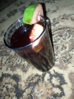 A picture of Zobo drink.