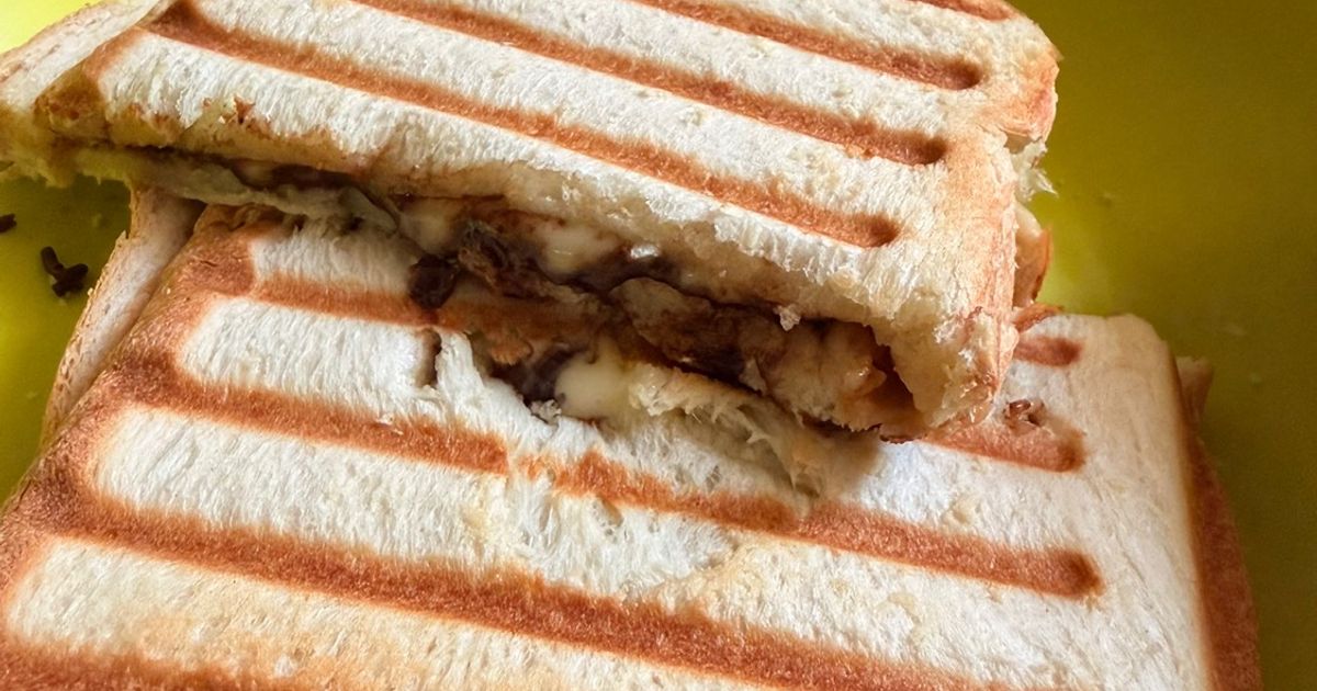 Roti Panggang Meses Keju Kental Manis