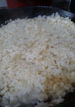 Una foto de Arroz Pilaw para guarnición
