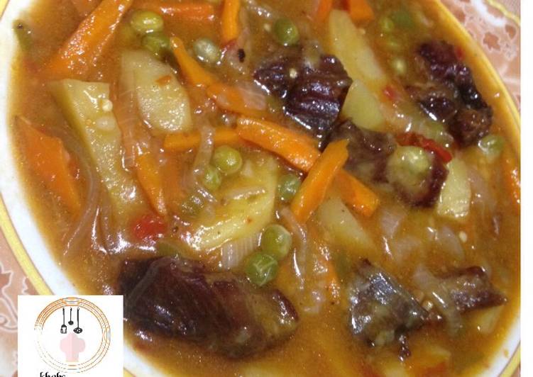 Recipe of Award-winning Vegetables soup recipe by Khabs kitchen