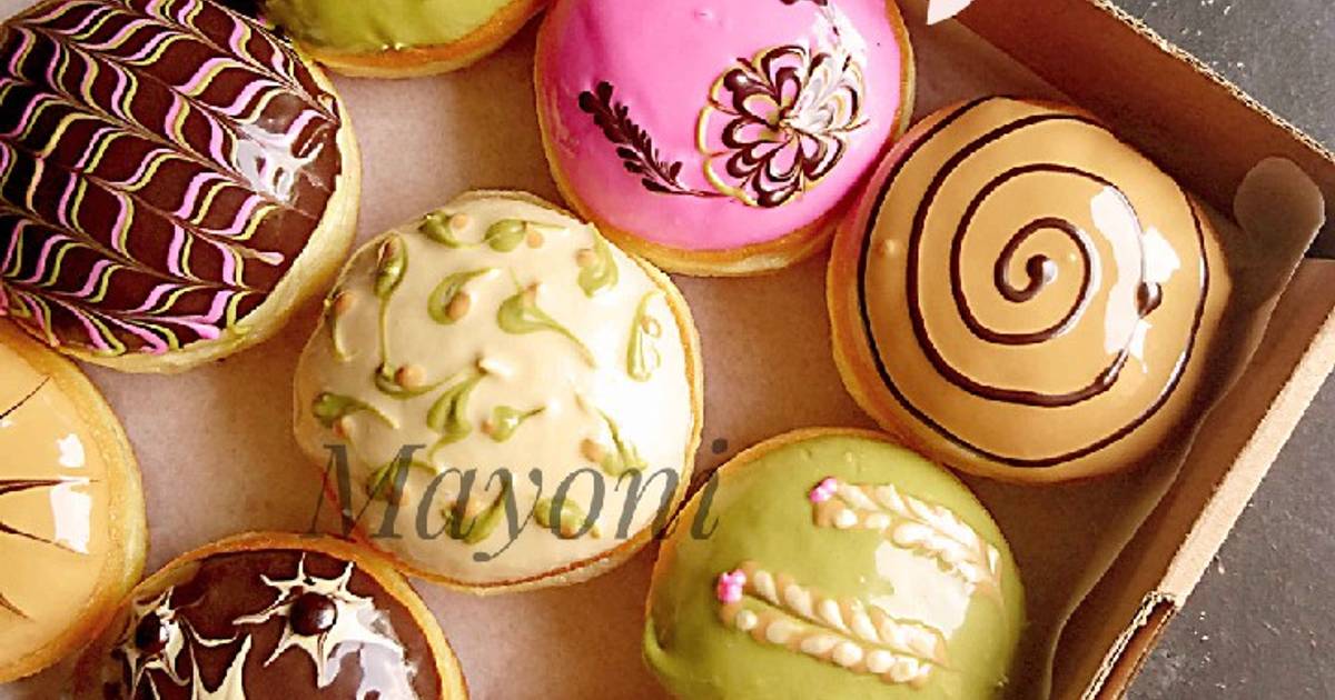 Resep Donat Hias Empuk dan Menul oleh Mayoni Cookpad