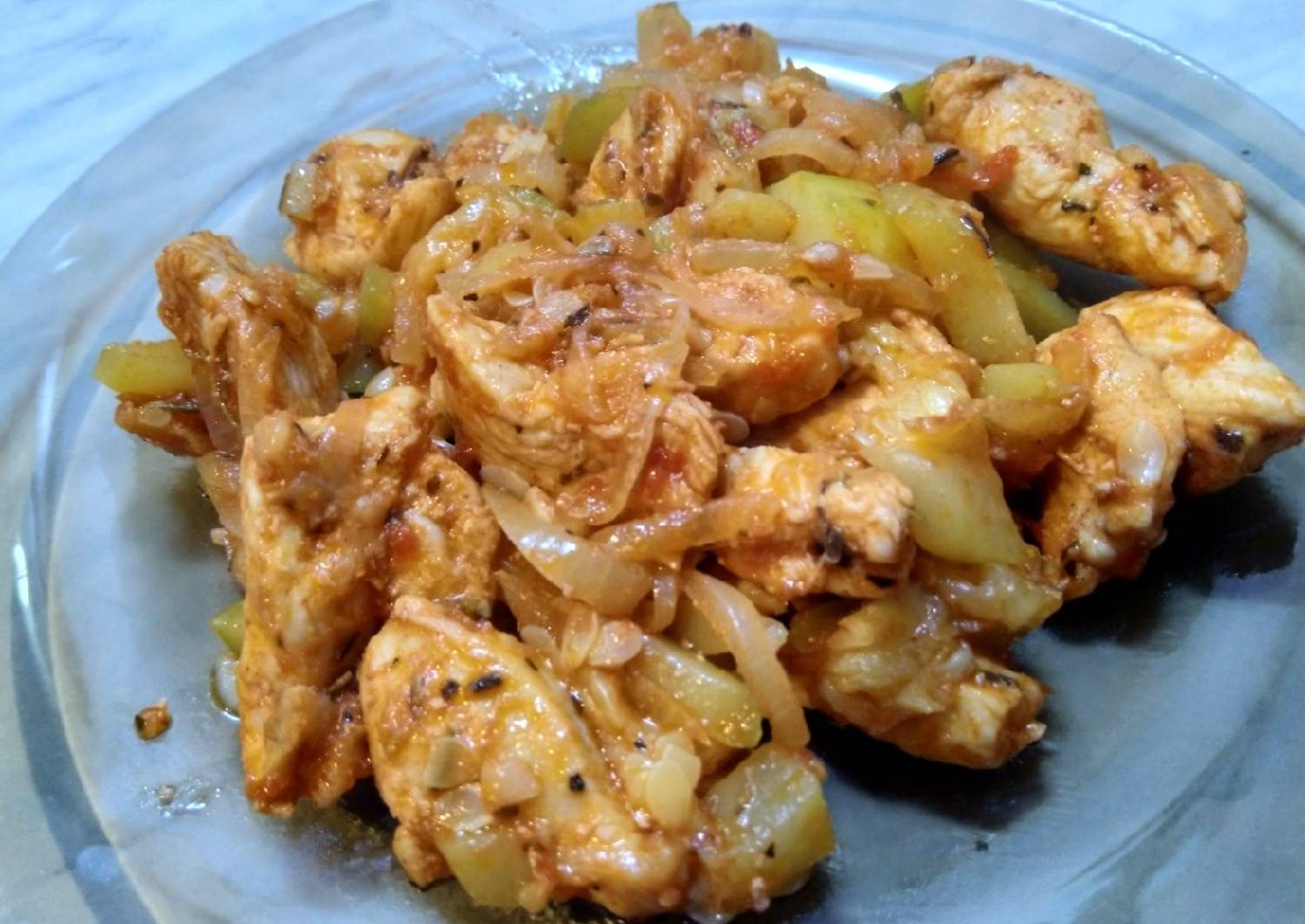 Курица С Кабачками Фото