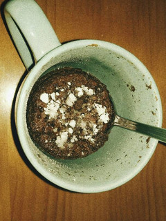 Una foto de Bizcochito fitness al microondas
