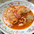 Seblak kuah pedas