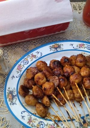 Foto resep SOKAR (bakso bakar) pedas manis