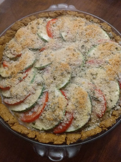 Una foto de Tarta de vegetales horneados