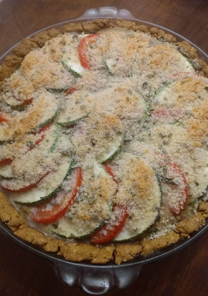 Una foto de Tarta de vegetales horneados