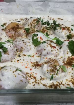 A picture of Pakodi Raita.