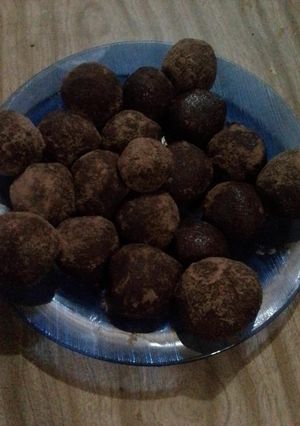 Una foto de Trufas de dulce de leche con jengibre