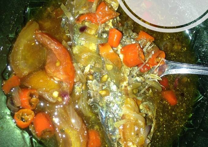 Resep Masakan rumahan sederhana Asin Peda Beureum oleh