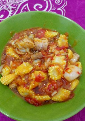 Foto resep Janten ayam asam manis