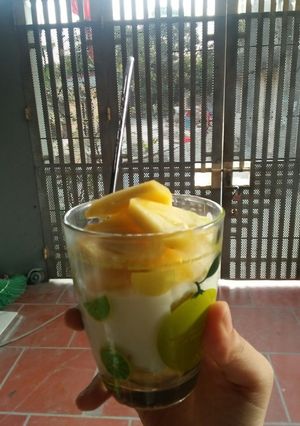 Hình của món Sữa chua dứa.