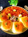 Bombay Butter Pav Bhaji / Mumbai Maska Pav Bhaji