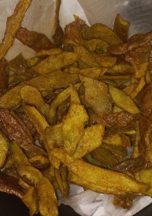 Una foto de Chips de cáscara de papa