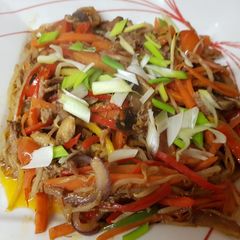 A picture of My Pulled Beef Stir fry. 😀.