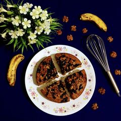 Walnut Banana Cake A picture of Walnut Banana Cake.