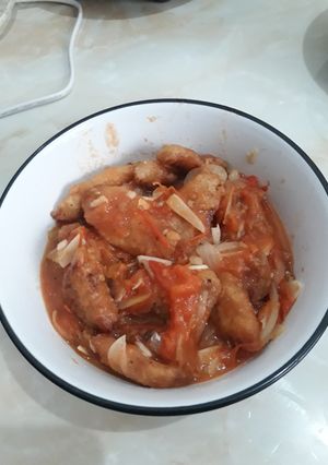 Foto resep Ayam Kuah Tomat