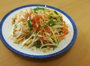 Foto resep Cah toge telur variasi paprika 🥗
