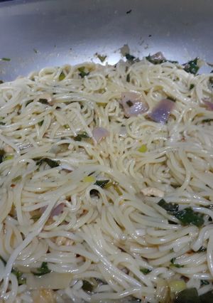 A picture of Chicken Pasta.