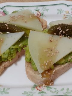 Una foto de Tostas saludables