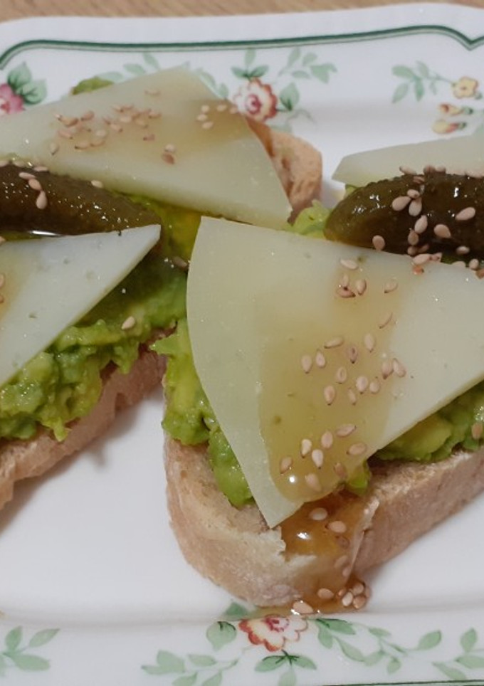 Una foto de Tostas saludables