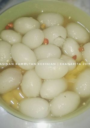 Foto resep Asinan rambutan kekinian bikin ketagihan
