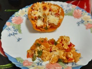 Calabaza rellena