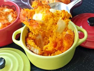 Petits gratins de potimarron au comté
