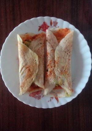 A picture of Mysore Masala Dosa.