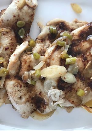 Una foto de Filetes de pechuga de pollo al horno