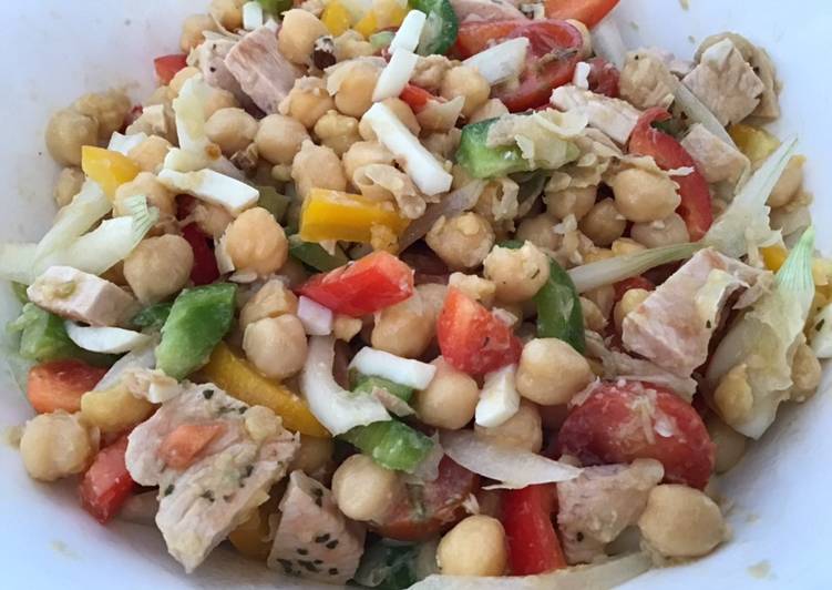 Ensalada de garbanzos