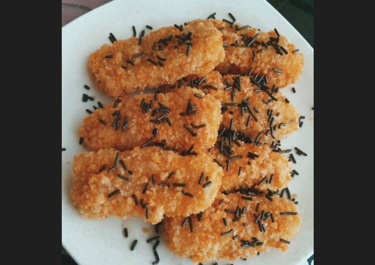 Bagaimana Menyiapkan Nugget Pisang/ Pisang Goreng tepung panir yang Sempurna