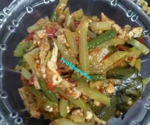 Resep mudah Oseng Labu Siam Mix Gurih Mantul