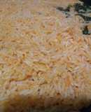 Sopa de arroz rojo