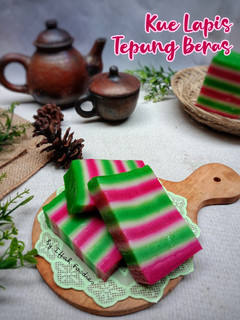 Foto resep Kue Lapis Tepung Beras