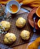 Scones de naranja con grosellas!!