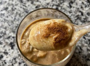 Una foto de Avena tiramisú