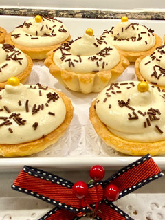Una foto de Masa sablé con crema diplomática “sin gluten”