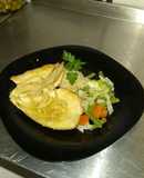 Suprema de pollo con vegetales